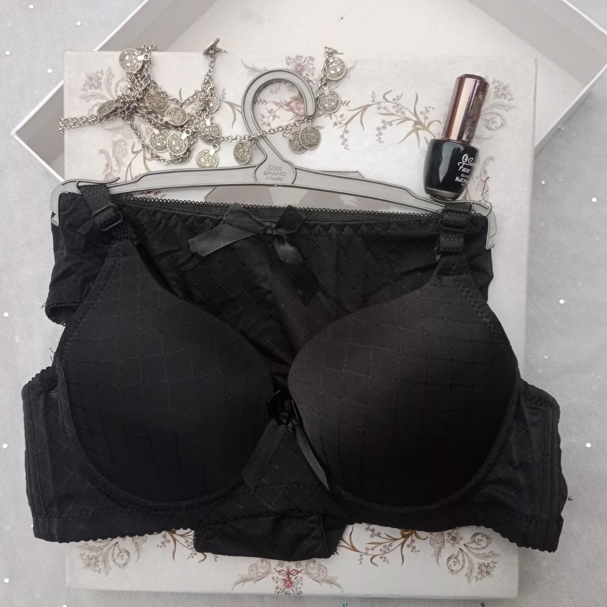 Silk soft light padded sexy bras