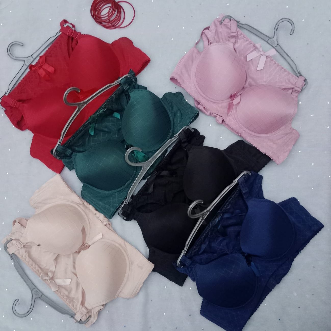 Silk soft light padded sexy bras